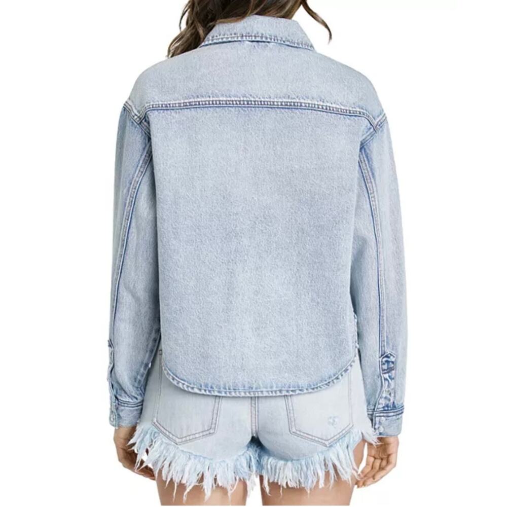 Denim Shirt Jacket Light Wash - Pistola Denim - Picture 2 of 5